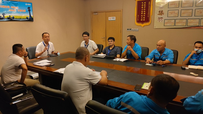 F:\yf\官網oa推文及圖片年‚209\20221019通力協作攻克難關記荔園調壓站技術改造作業通力協作攻克難關記荔園調壓站技術改造作業.jpg